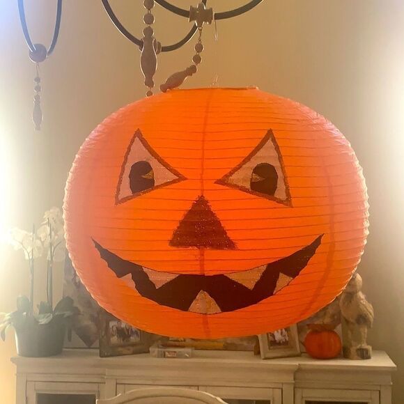 2 Large Pumpkin Lanterns - Picture 1 of 4